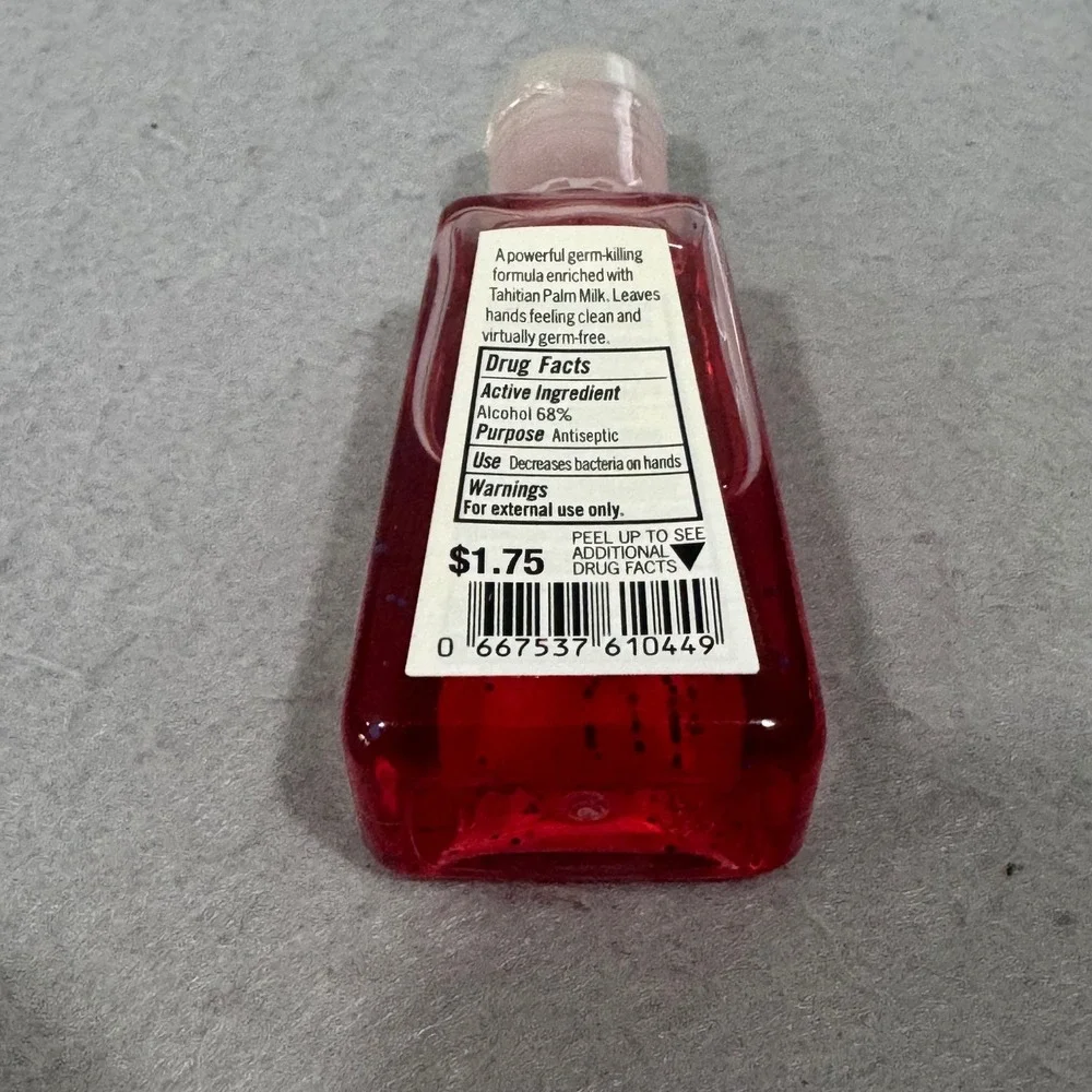 Bath & Body Works Hand Sanitizer PocketBac Red Lil' Cutie Pie 1oz Travel Size
